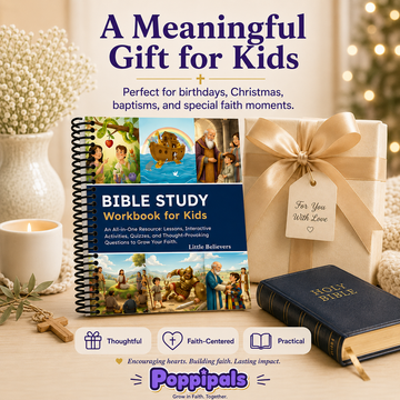 Bible Study Workbook for Kids – 52 Lessons & Activities
